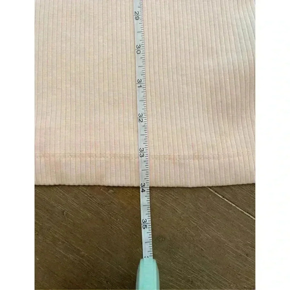 Puma Ribbed Above Knee Casual Dress Pink Size Large New with Tags - Picture 9 of 9